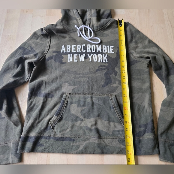 Abercrombie And Fitch Camo Hoodie Size Medium - Picture 6 of 8